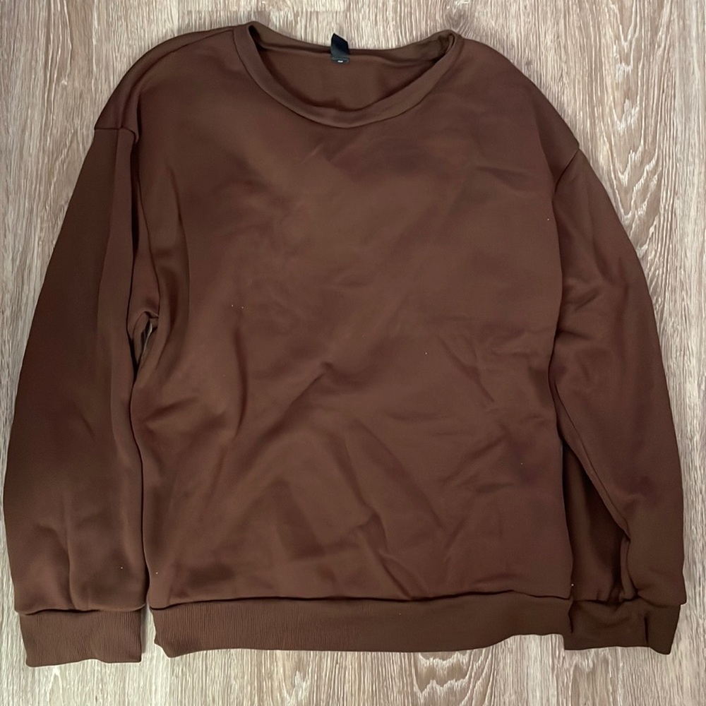 Shein Brown sweater size:large